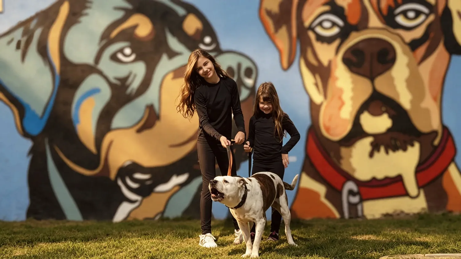 Tutora aprendendo a conduzir o próprio cão em uma mentoria da Pet K-9